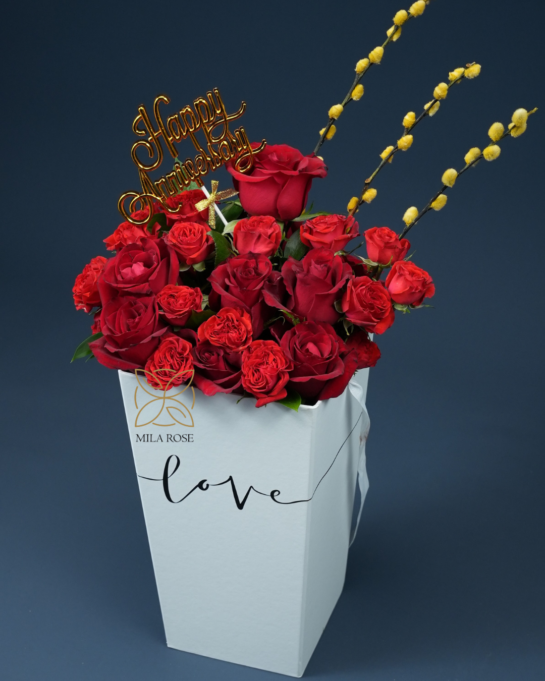 Charm Roses Box | 24 Flowers