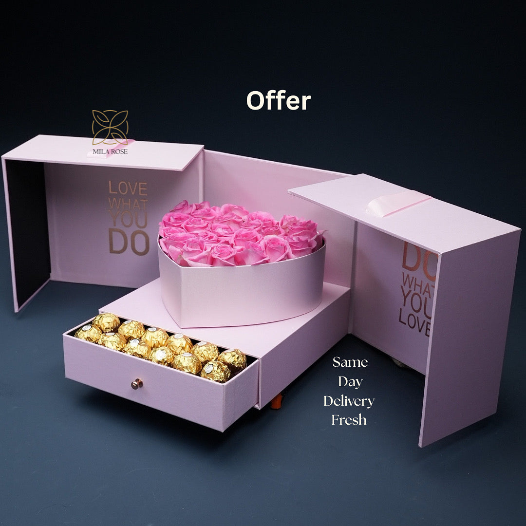 Flower Box Selection | Mila Rose Flower