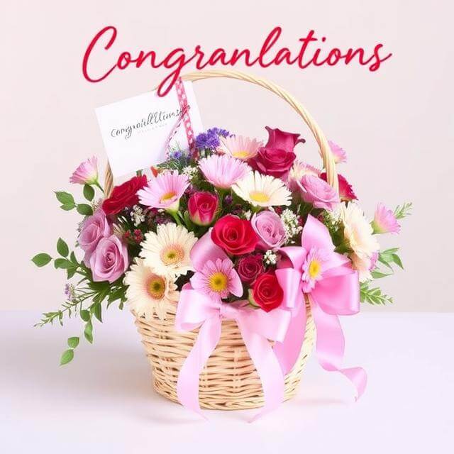 Flower Basket | Mila Rose Flower