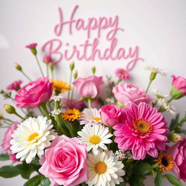 Happy Birthday Flowers | Mila Rose Flower