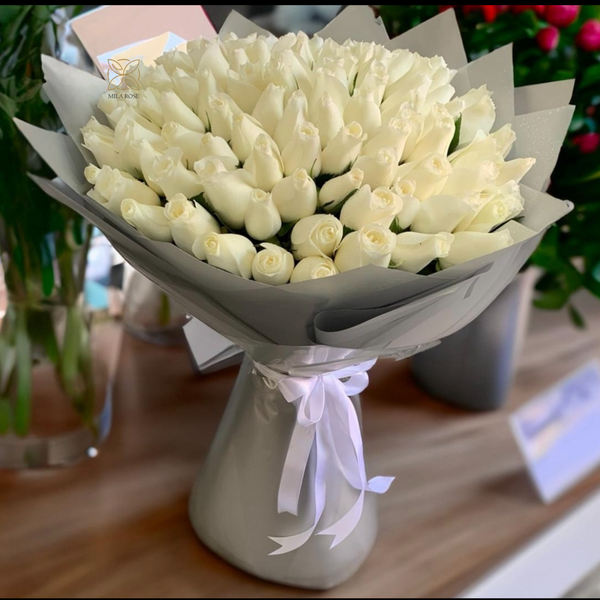 100 Love Word Bouquet | 100 Flowers